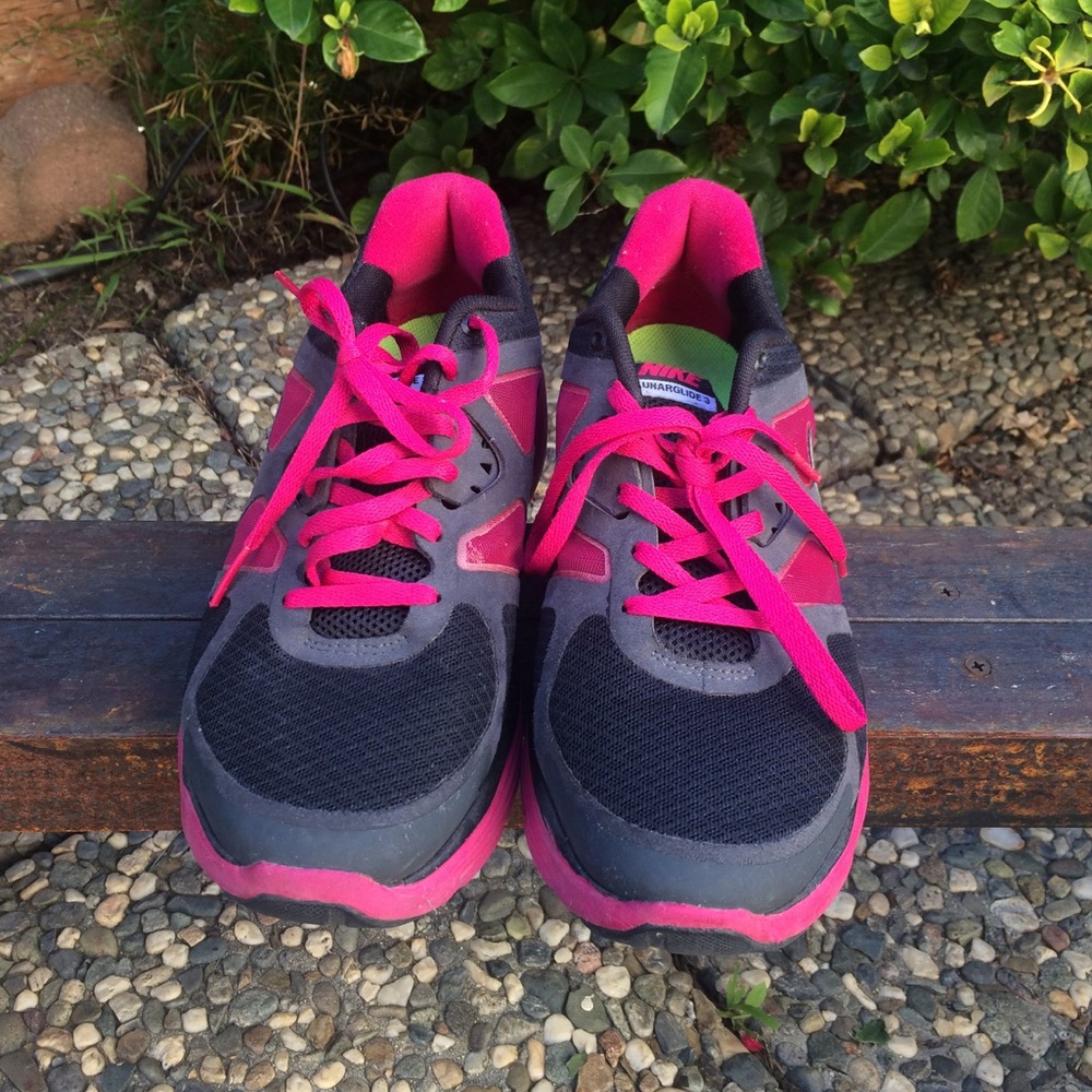 Nike Lunarglide 3 Hot Neon Pink Shoes Sneakers